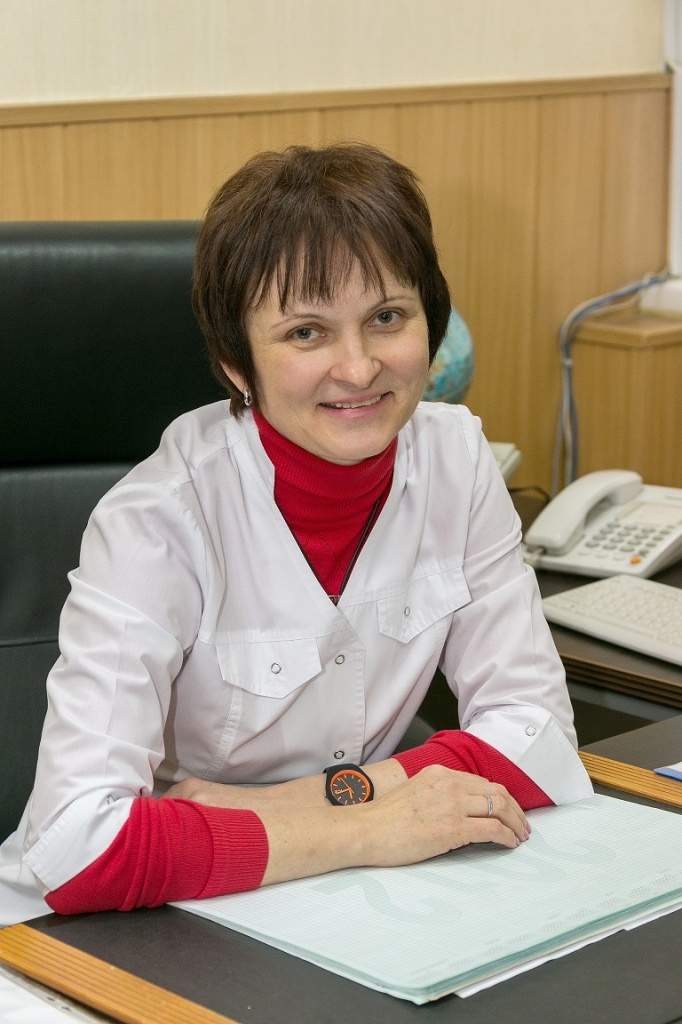 Ирина Валентиновна Крючкова, главный врач Клиники иммунопатологии, заведующая гематологическим отделением, врач высшей категории, кандидат медицинских наук..jpg Клиника иммуннопатологии